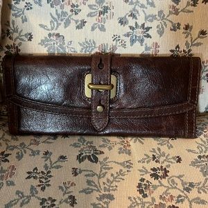 Fossil Fifty-four leather wallet/clutch